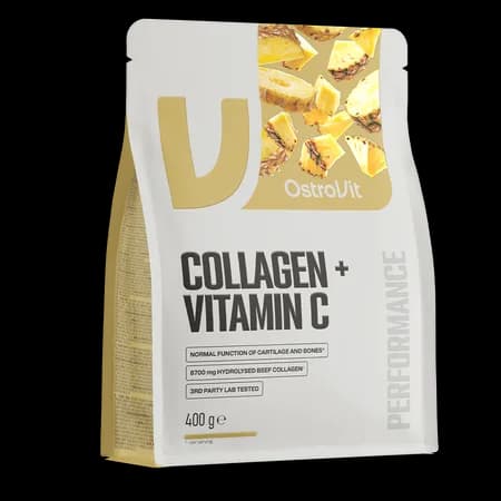 OstroVit Collagène + Vitamine C 400 g - saveur ananas – photo 3