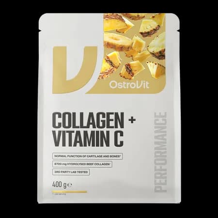 OstroVit Collagène + Vitamine C 400 g - saveur ananas – photo 2