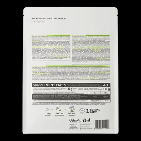 OstroVit Collagène + Vitamine C 400 g - saveur concombre-menthe – photo 3