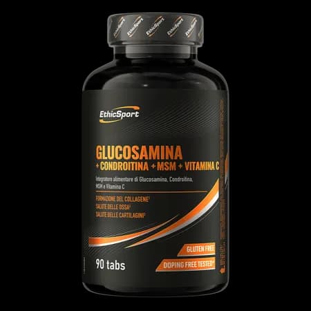 EthicSport Glucosamine + Chondroïtine + MSM + Vitamine C 90 comprimés