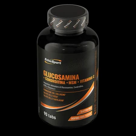 EthicSport Glucosamine + Chondroïtine + MSM + Vitamine C 90 comprimés – photo 2