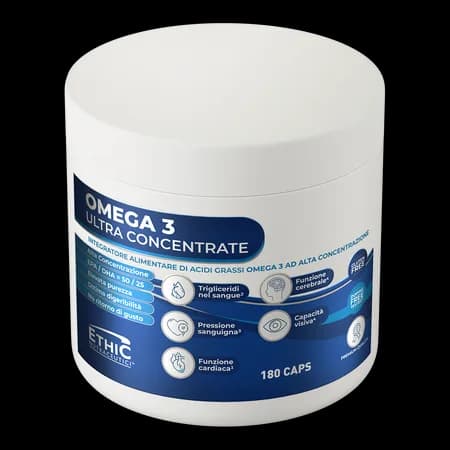 Ethic Nutraceutici Omega 3 Ultra Concentrate 180 gélules – photo 2