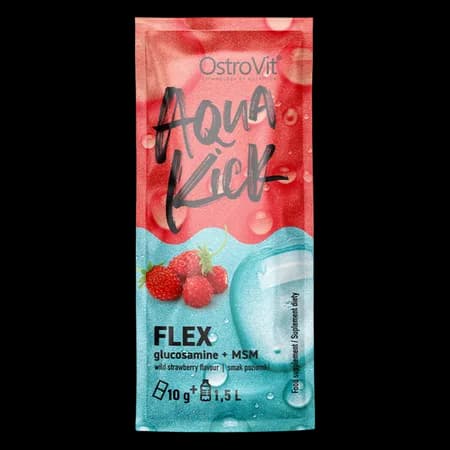 OstroVit Aqua Kick Flex 10 g x 24 (boîte) - saveur fraise des bois – photo 2