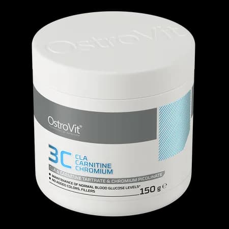 OstroVit 3C CLA Carnitine Chromium 150 g - saveur kiwi – photo 2