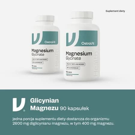 OstroVit Glycinate de magnésium 90 gélules – photo 3