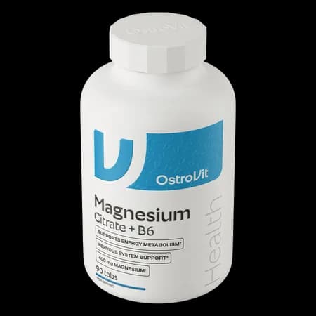 OstroVit Citrate de magnésium 400 mg + B6 90 comprimés – photo 2