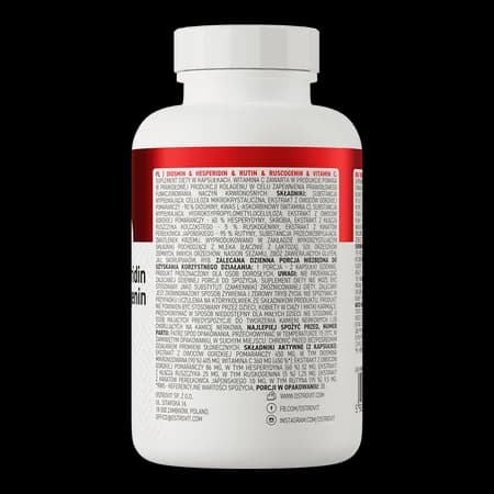 OstroVit Diosmine + Hespéridine + Rutine + Ruscogénine + Vitamine C 60 gélules – photo 3