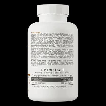 OstroVit Acide folique 90 comprimés – photo 3