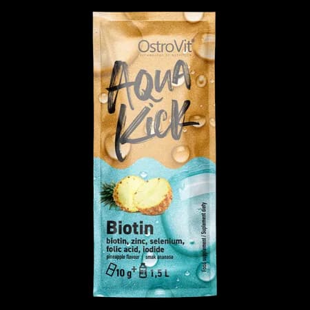 OstroVit Aqua Kick Biotine 10 g - saveur ananas – photo 3