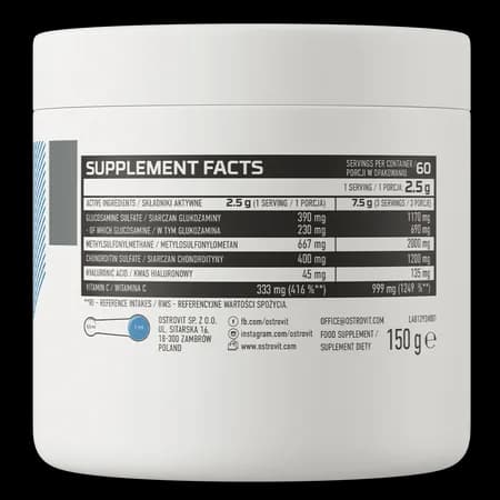 OstroVit Glucosamine + MSM + Chondroïtine 150 g - saveur framboise – photo 3
