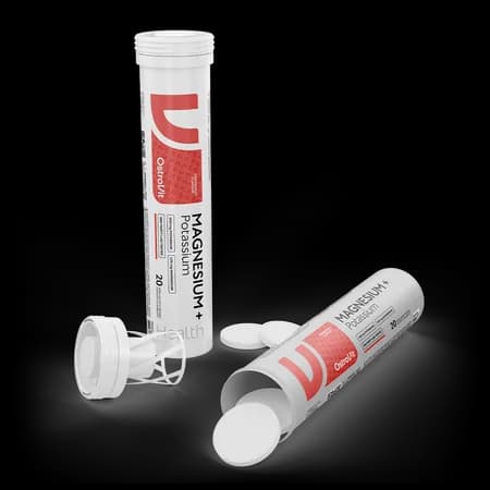 OstroVit Magnésium + Potassium 20 comprimés effervescents - saveur pamplemousse – photo 2