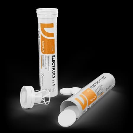 OstroVit Électrolytes 20 comprimés effervescents - saveur orange – photo 2