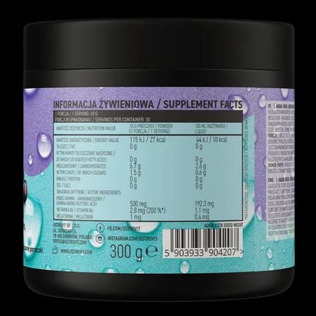 OstroVit Aqua Kick Good Night 300 g - saveur cassis – photo 3