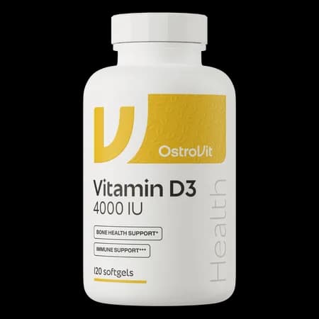OstroVit Vitamine D3 4000 IU 120 gélules