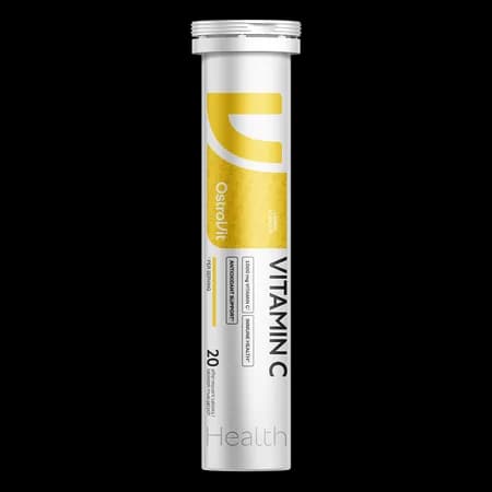 OstroVit Vitamine C 1000 mg 20 comprimés effervescents - saveur citron