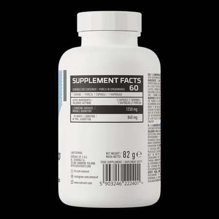 OstroVit L-carnitine 1250 mg 60 gélules – photo 3