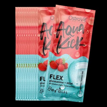 OstroVit Aqua Kick Flex 10 g x 24 (boîte) - saveur fraise des bois