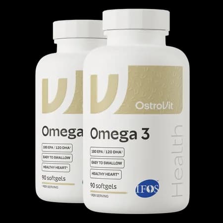 OstroVit Omega 3 faciles à avaler TG IFOS 2 x 90 gélules