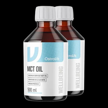 OstroVit Huile MCT de coco 2 x 500 ml