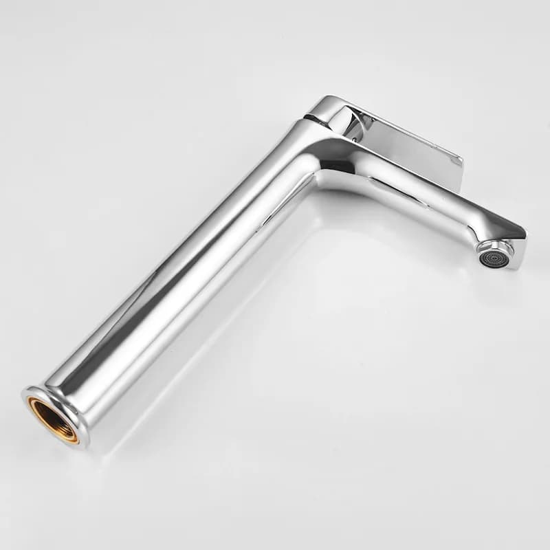 Mitigeur de lavabo haut pour vasque à poser Fargo chromé – photo 5