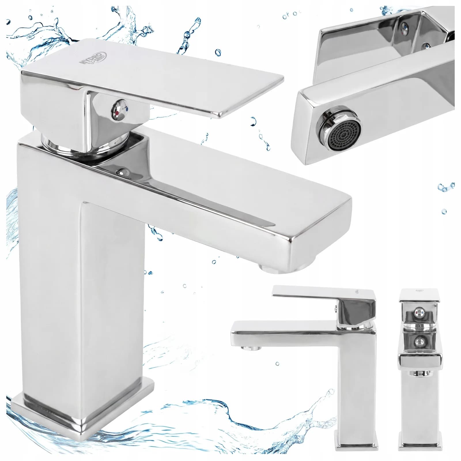 Mitigeur de lavabo bas pour vasque à poser avec aérateur F211A chromé