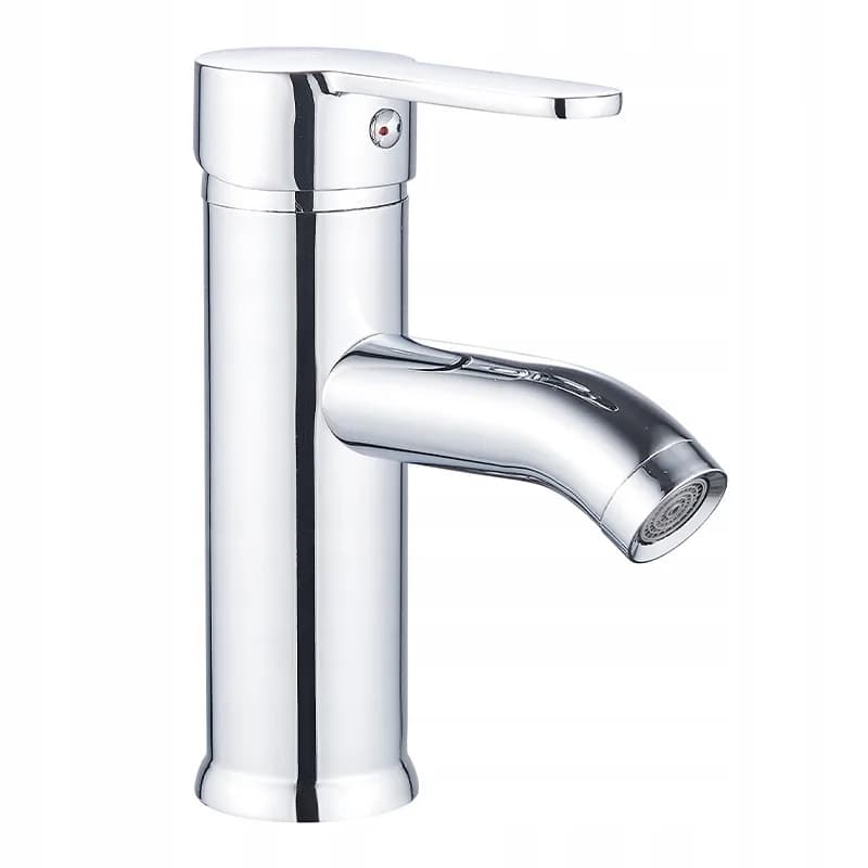 Mitigeur de lavabo bas pour vasque à poser Cuba chromé – photo 8