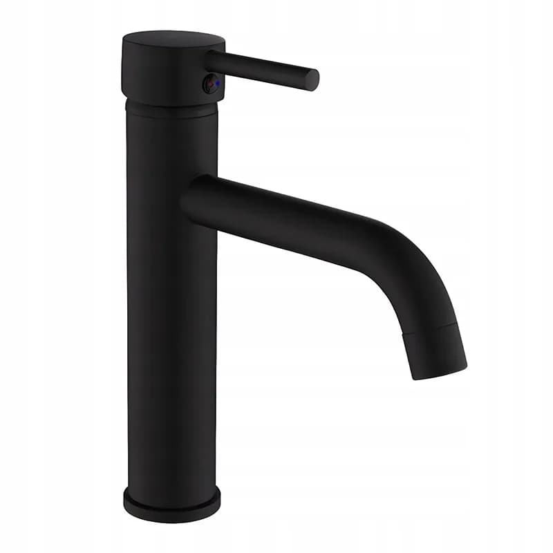 Mitigeur de lavabo haut pour vasque à poser Caro noir