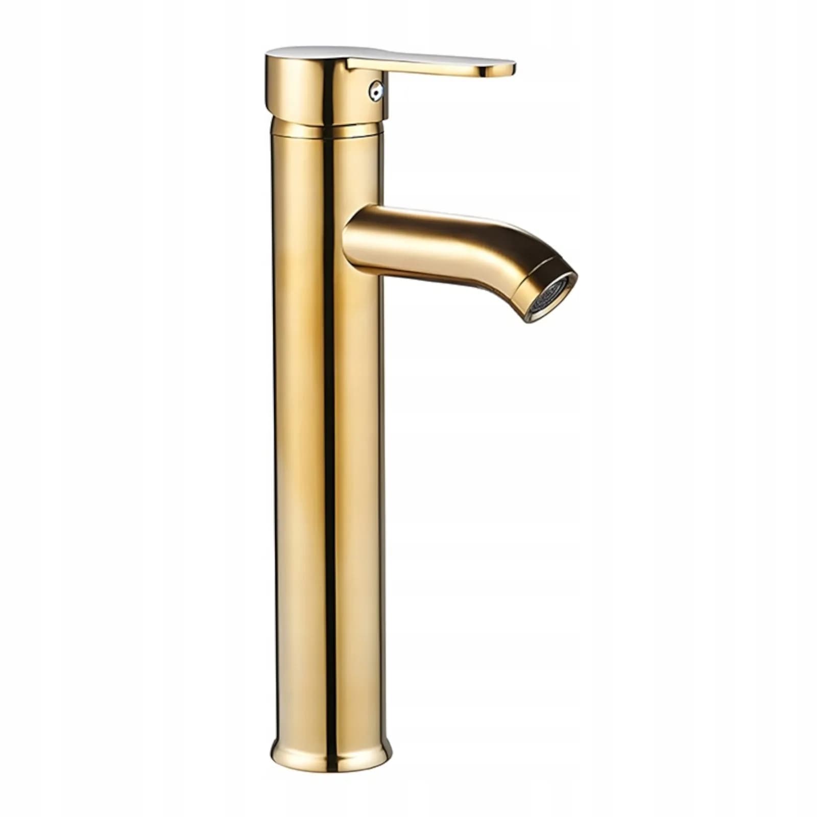 Mitigeur de lavabo haut pour vasque à poser Cuba doré