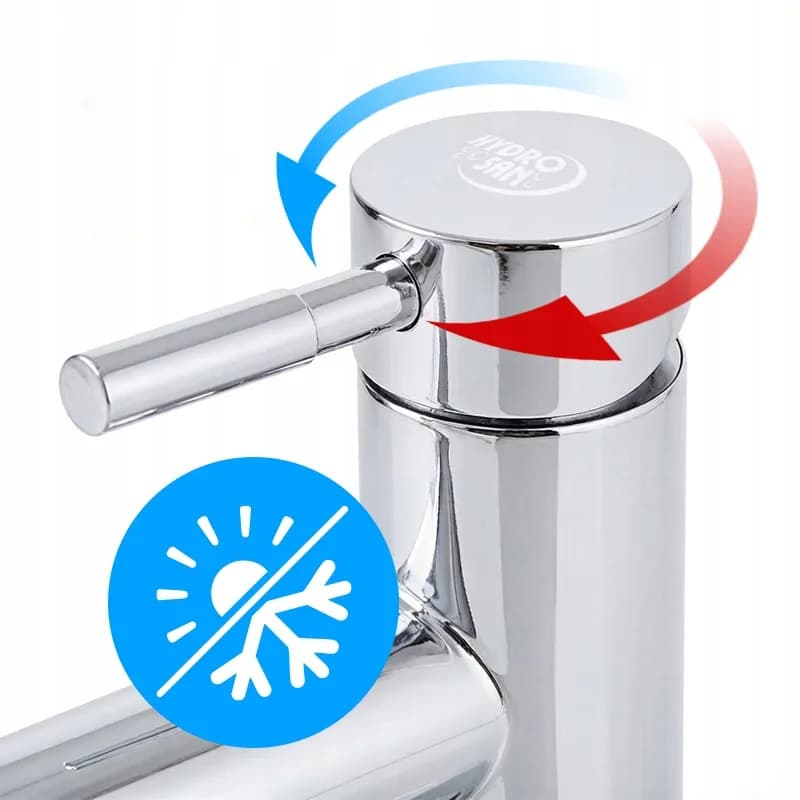 Mitigeur de lavabo haut pour vasque à poser Arley chromé – photo 4