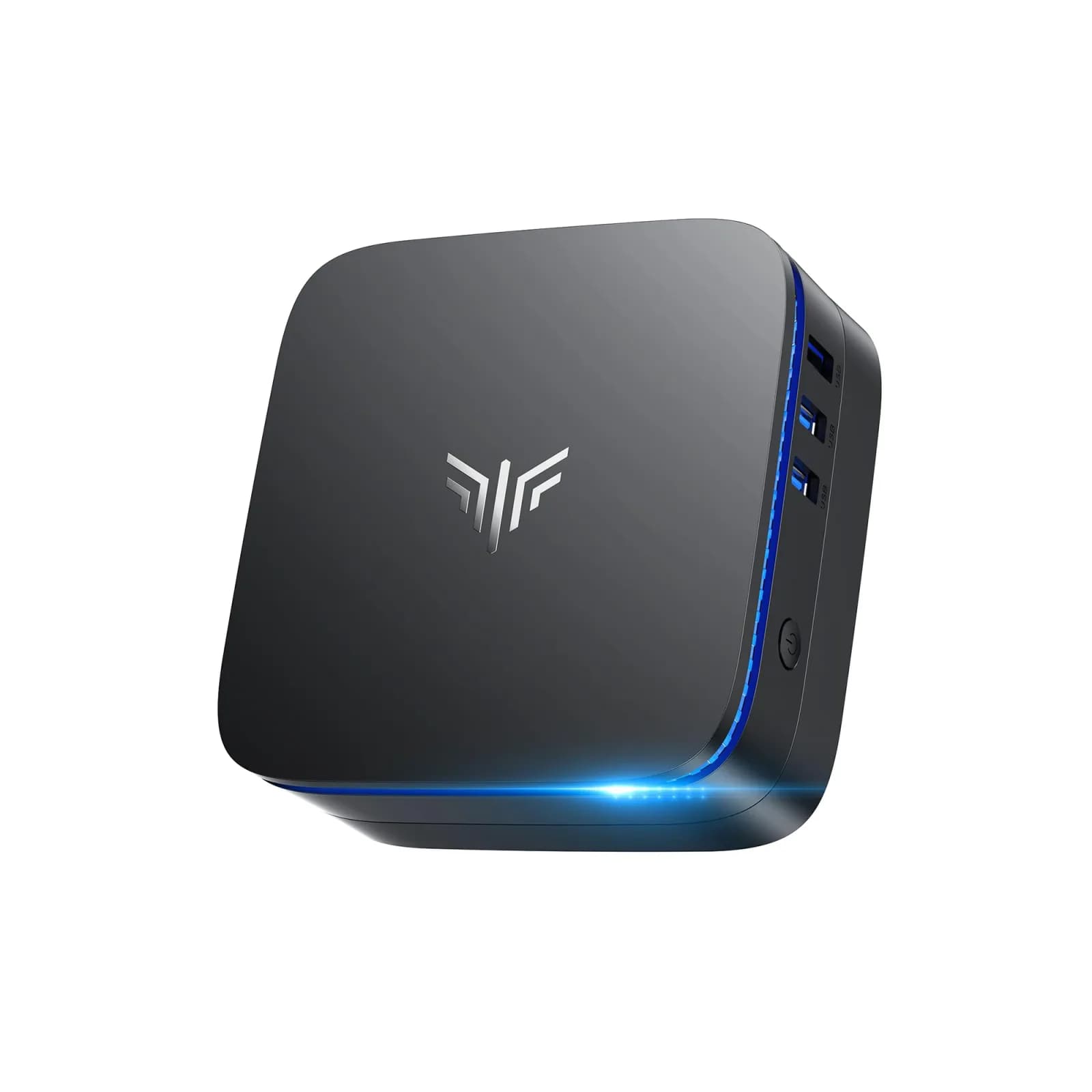 ACEMAGIC AK1PLUS Mini PC, ordinateur Intel N5030, 8 Go de RAM, SSD 256 Go, double écran 4K, mini ordinateur de bureau, compatible avec extension SSD 2,5'', WiFi, Bluetooth, Ethernet, PC pour entreprise, domicile et bureau