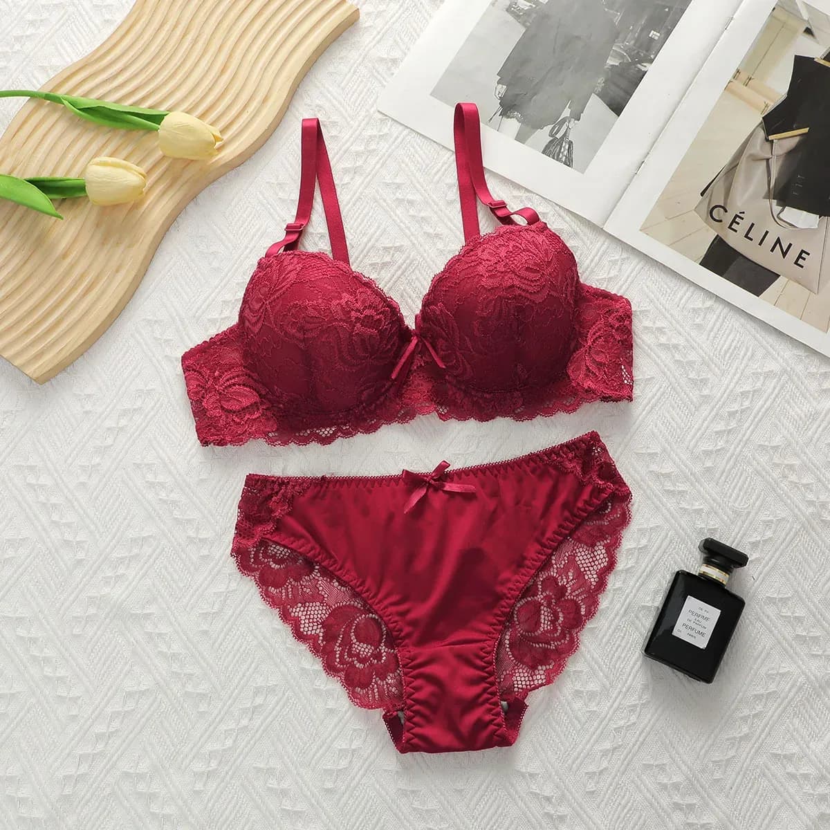 Ensemble de lingerie multicolore sexy pour femmes, sous-vêtements push-up, sous-vêtements à fleurs, rassemblement, A2axes, 2 pièces