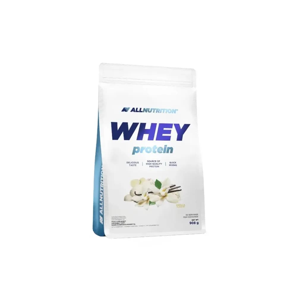 Allnutrition Protéine de lactosérum (WPC) 908 g, saveur vanille