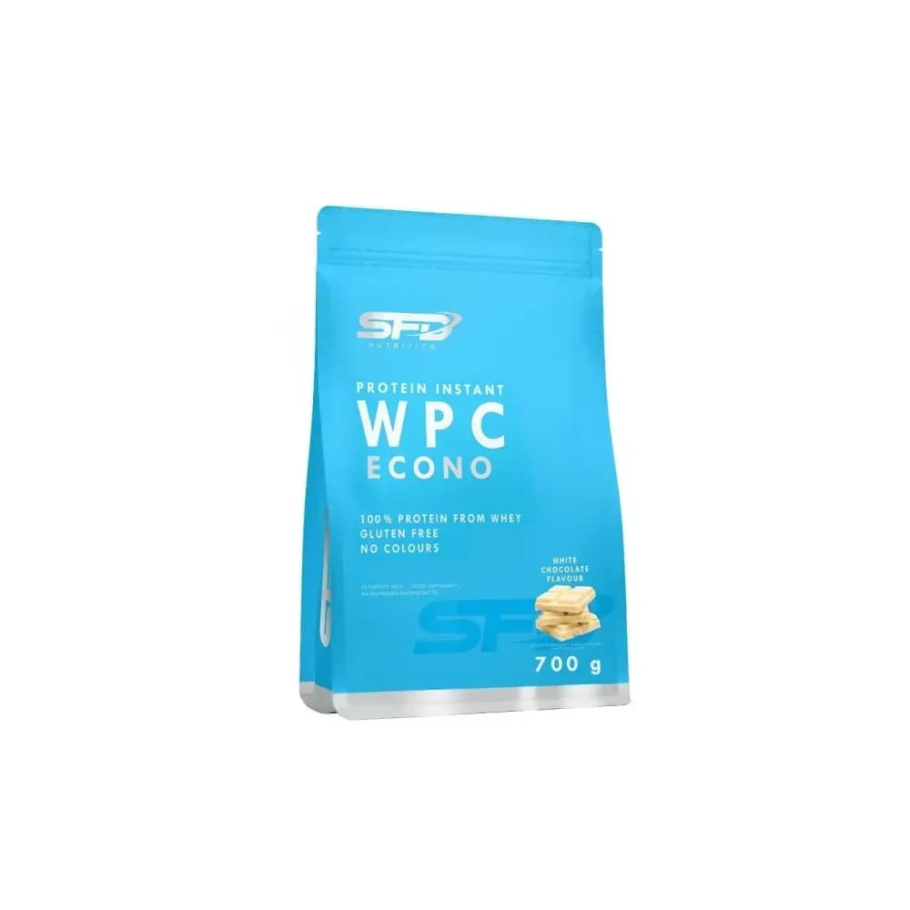 SFD Protéine de lactosérum (WPC) 700 g, saveur chocolat blanc