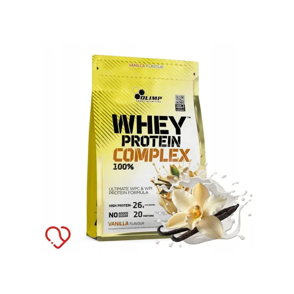 Olimp Mélange de protéines animales 700 g, saveur vanille – BIAŁKO WHEY wpc Olimp 100% protein 700g o sma