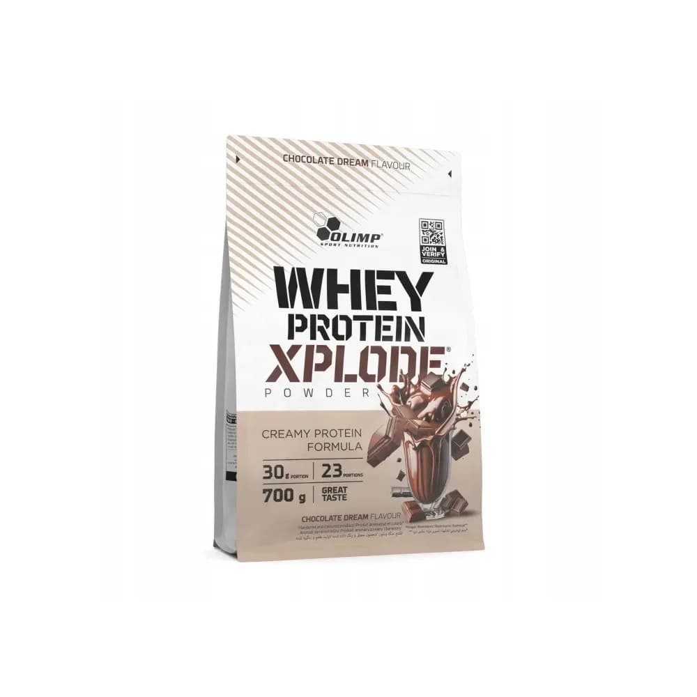 Olimp Protéine de lactosérum (WPC) 700 g, saveur chocolat – OLIMP WHEY PROTEIN XPLODE POWDER 700g BIAŁKO