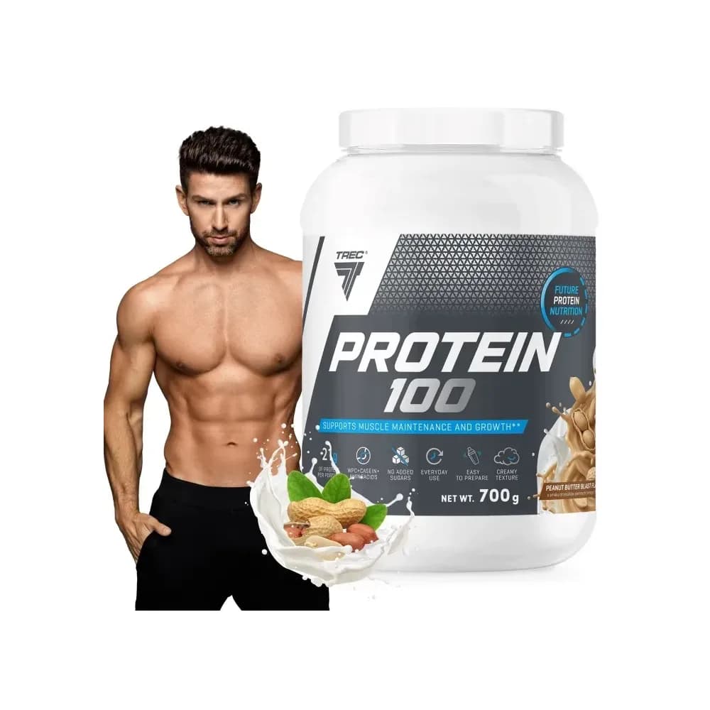 Trec Nutrition Protéine de lactosérum (WPC) 700 g, saveur cacahuète