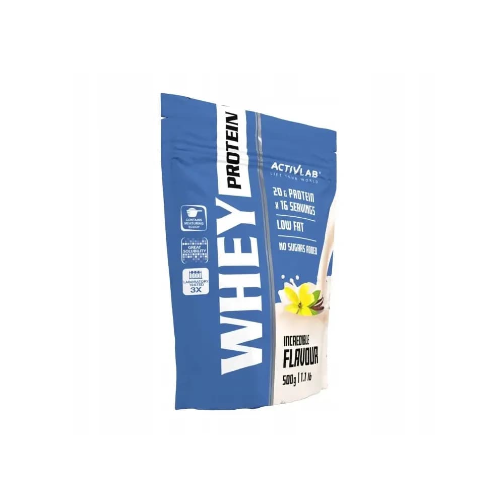 Activlab Protéine de lactosérum (WPC) 500 g, saveur vanille