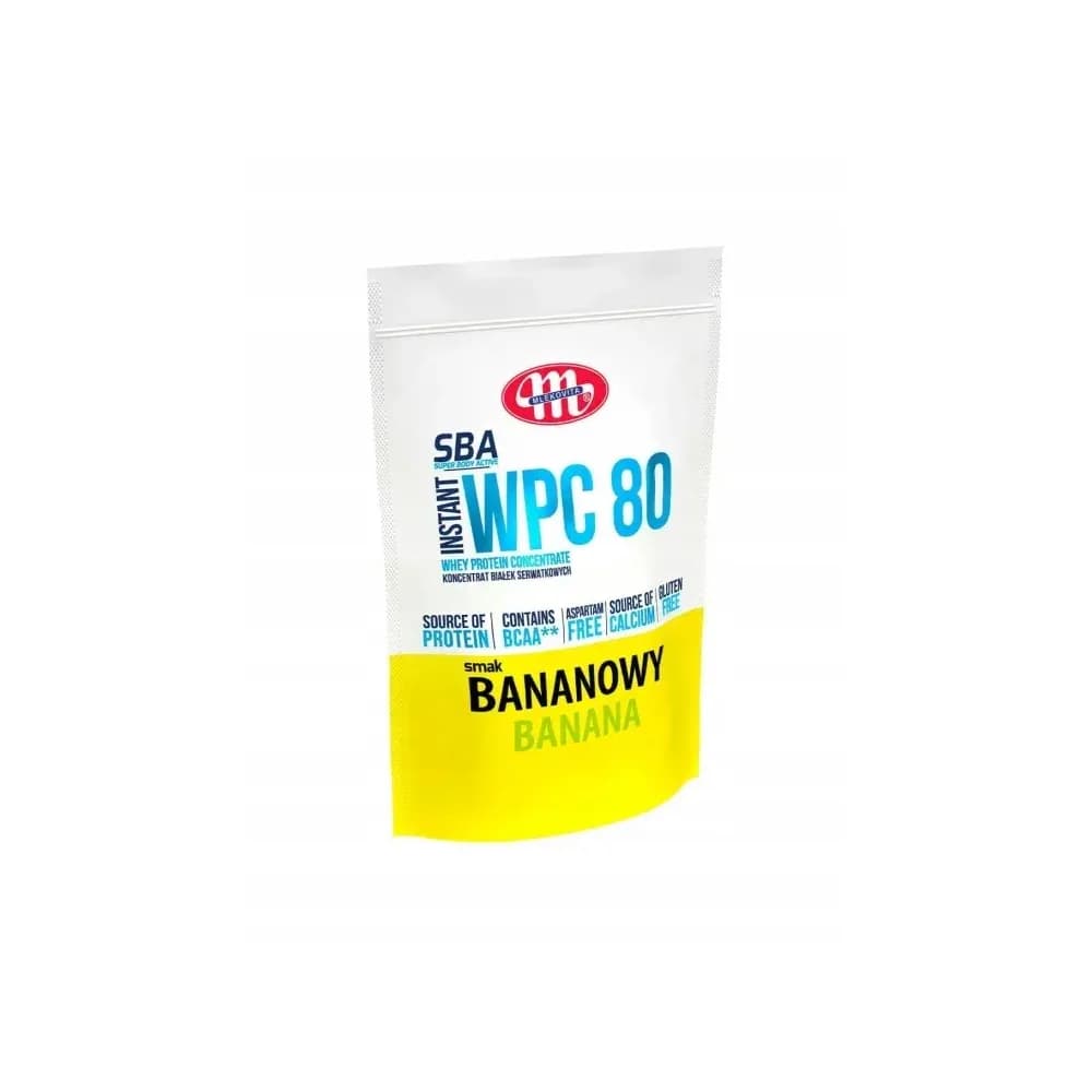 Mlekovita Protéine de lactosérum (WPC) 700 g, saveur banane