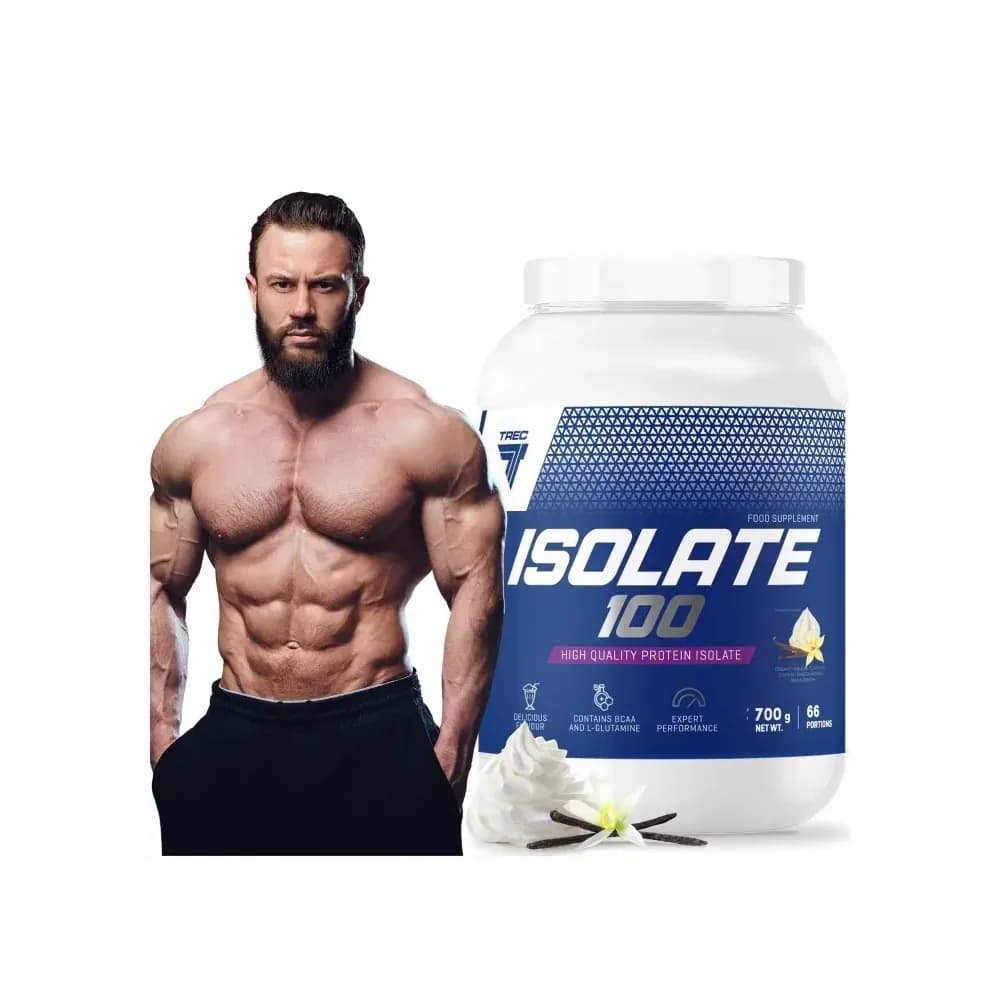 Trec Nutrition Isolat de protéine de lactosérum (WPI) 700 g, saveur vanille