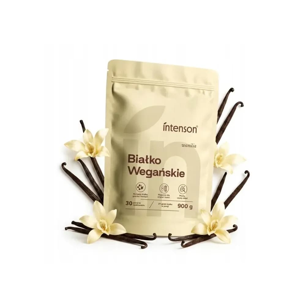 Intenson Protéine végétale 900 g, saveur vanille