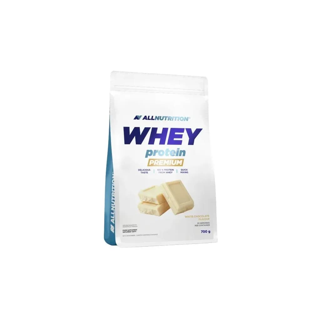 Allnutrition Protéine de lactosérum (WPC) 700 g, saveur chocolat blanc