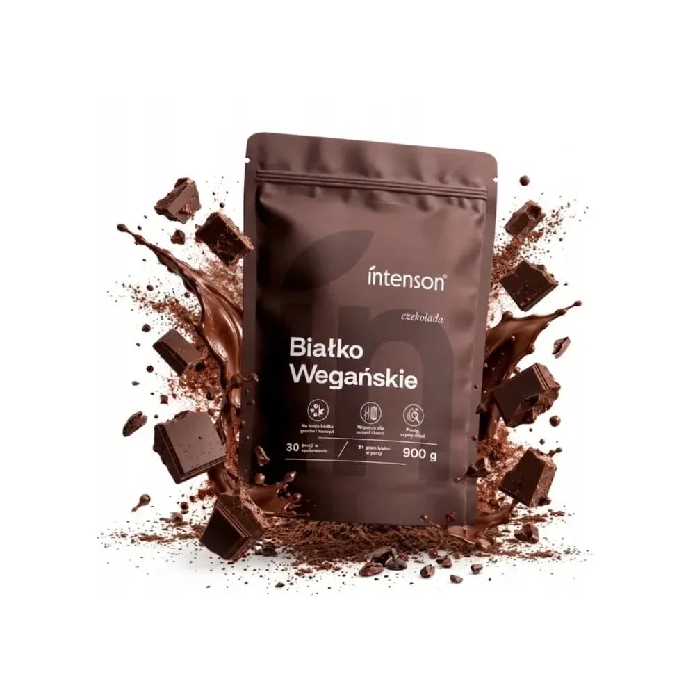 Intenson Protéine végétale 900 g, saveur chocolat