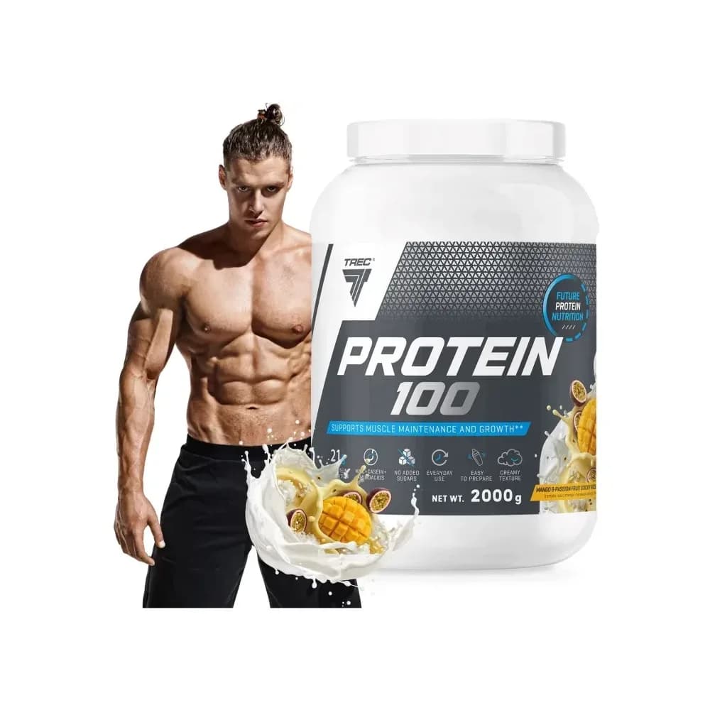 Trec Nutrition Protéine de lactosérum (WPC) 2 kg, saveur mangue