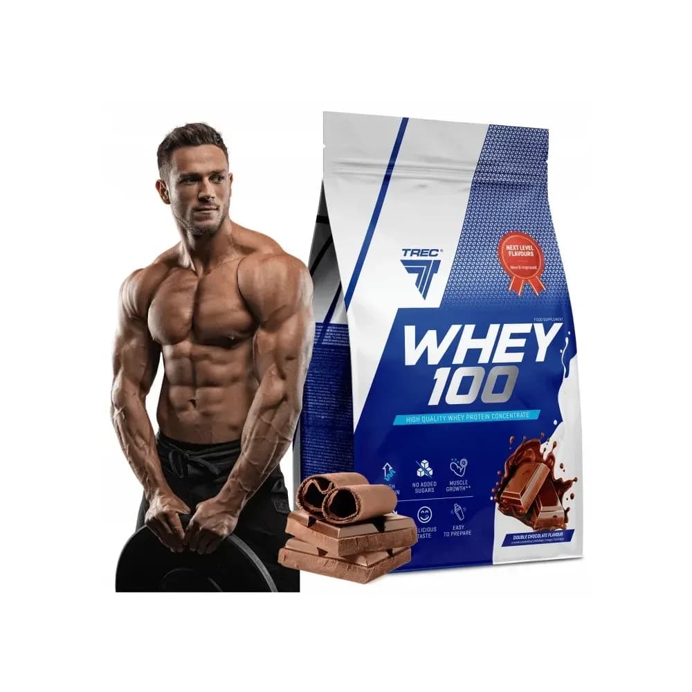 Trec Nutrition Protéine de lactosérum (WPC) 900 g, saveur chocolat