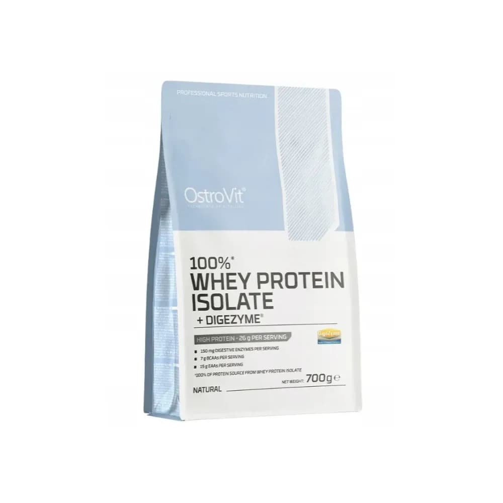 OstroVit Isolat de protéine de lactosérum (WPI) 700 g, saveur nature
