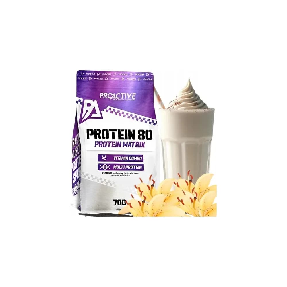 ProActive Mélange de protéines végétales et animales 700 g, saveur vanille