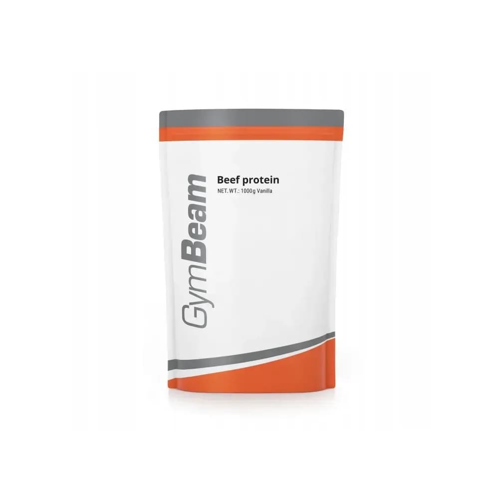 GymBeam Protéine de bœuf 1 kg, saveur vanille