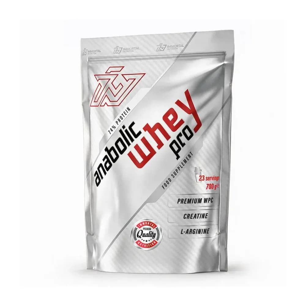 Immortal Nutrition Anabolic Whey Pro 700 g, saveur chocolat