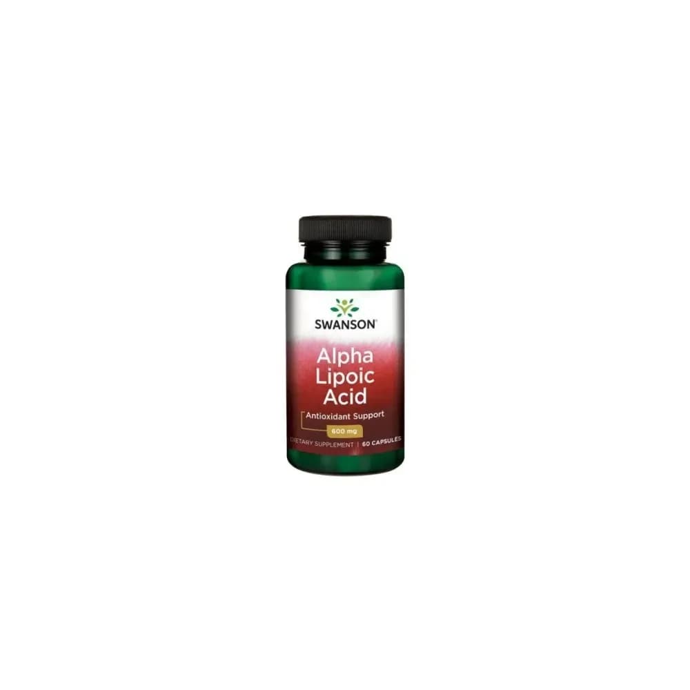Swanson Alpha Lipoic Acid 600mg 60 gélules