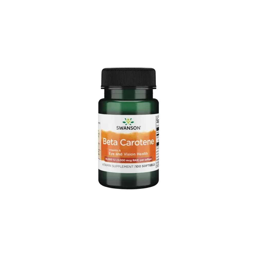 Swanson Beta Carotene (Vitamine A) 10,000 IU 100 capsules molles